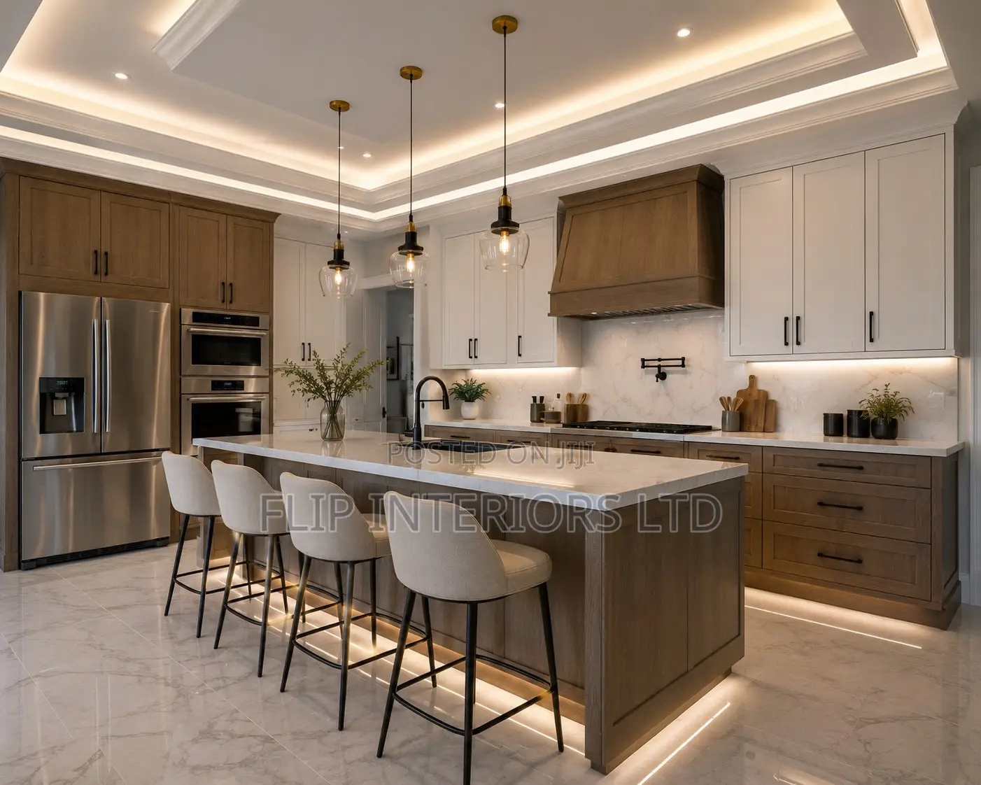 Elegant Contemporary Kitchen Interior