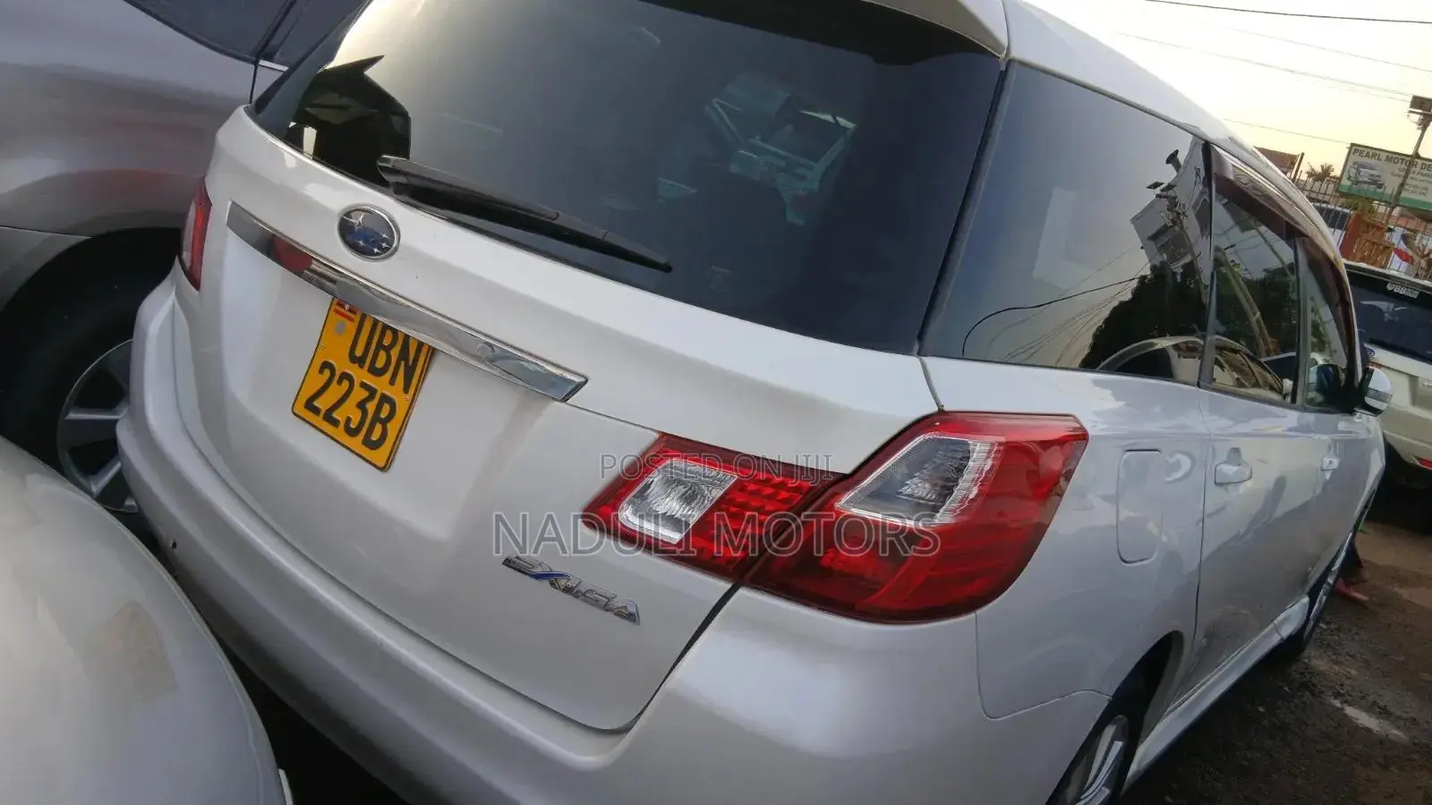 Subaru Exiga 2012 White