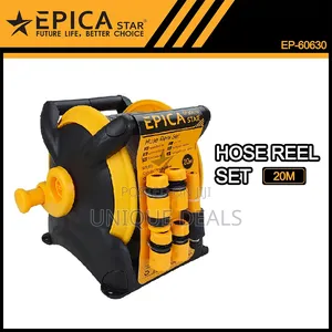 Epica Star 20m Hose Reel Set With Accessories Hose Connector
