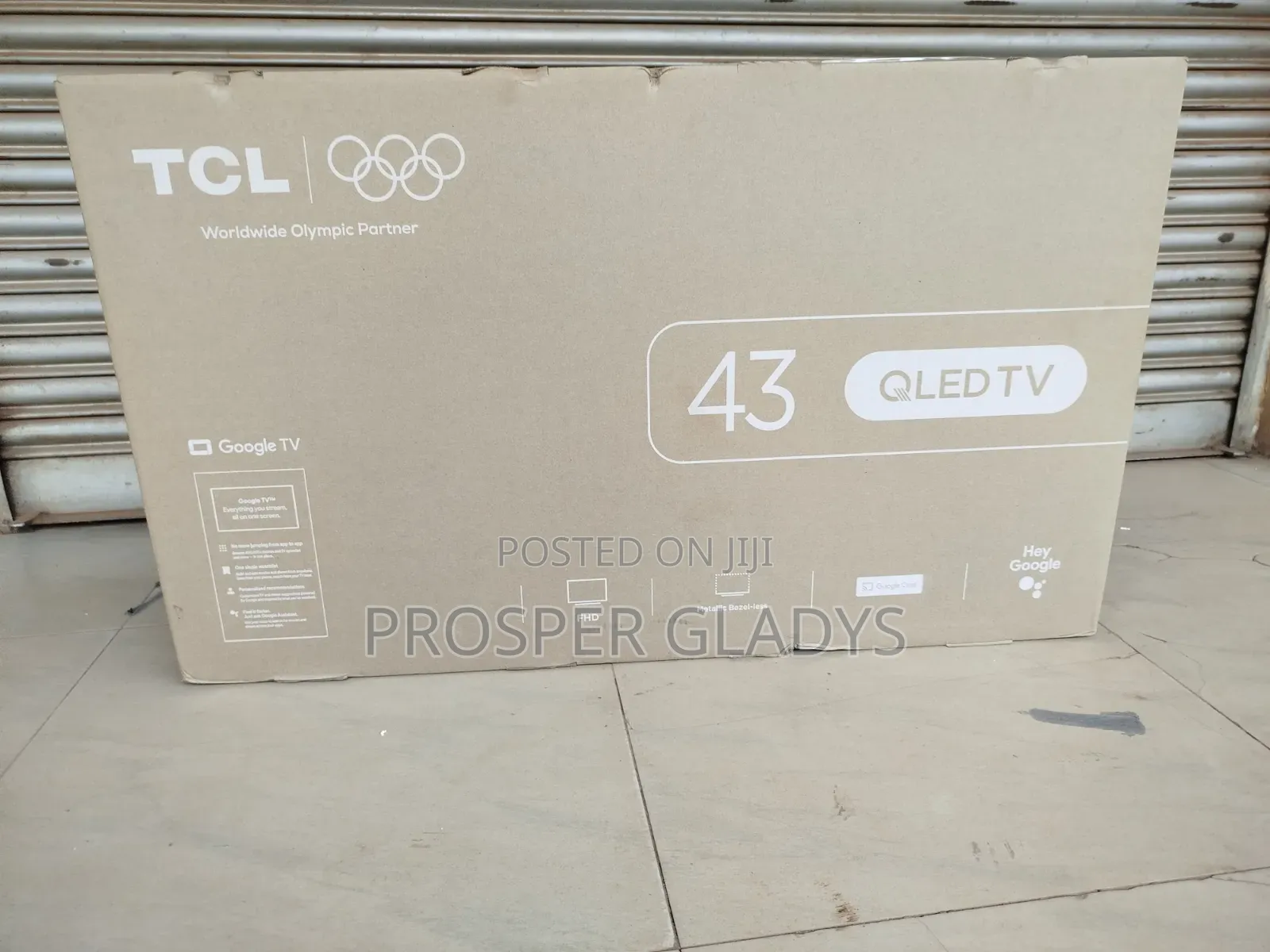 TCL 43 Smart Google Digital Flat Screen Flameless.