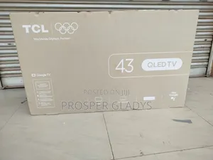 TCL 43 Smart Google Digital Flat Screen Flameless.