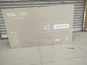 TCL 43 Smart Google Digital Flat Screen Flameless.