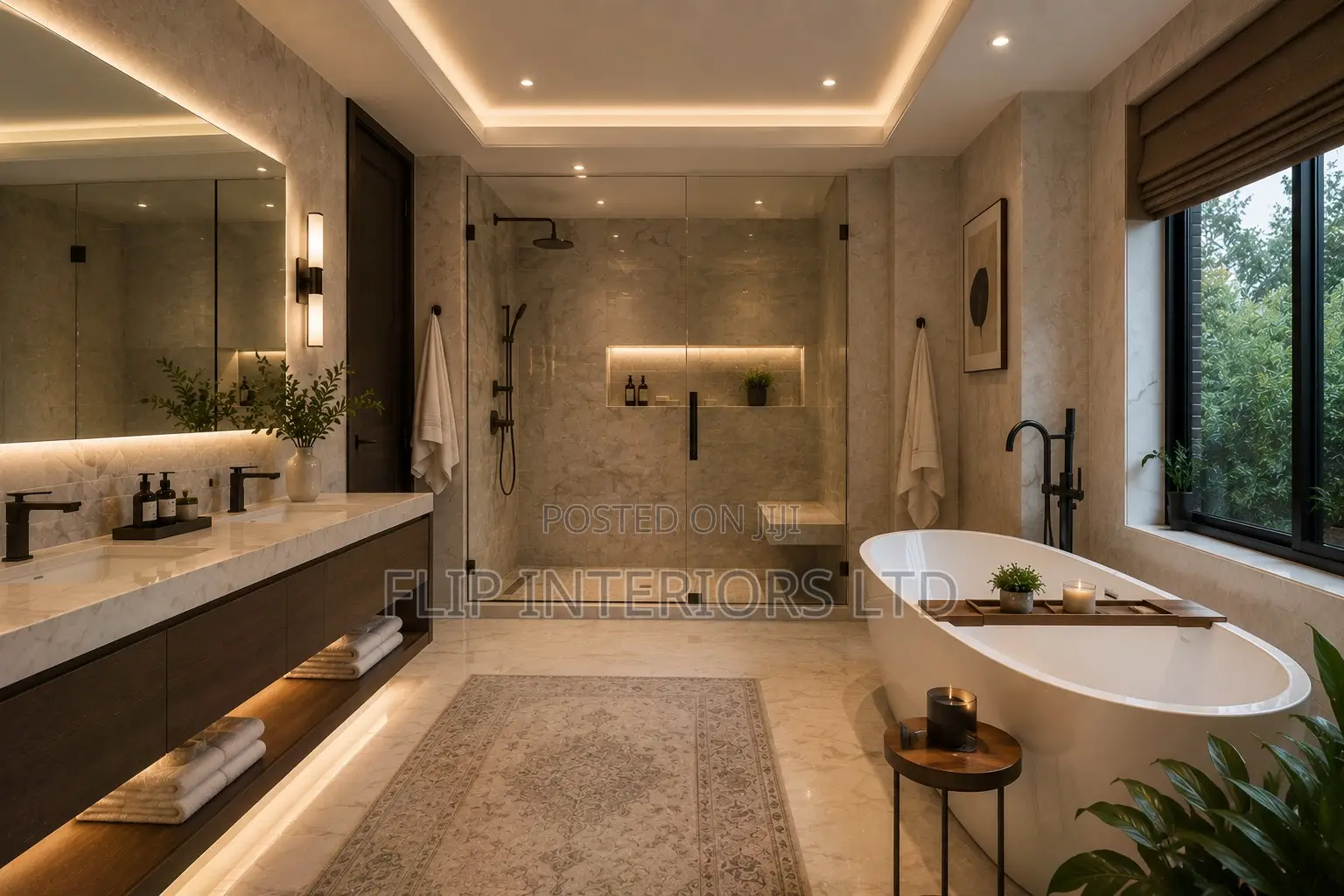 Luxury Spa Bathroom Interior Design