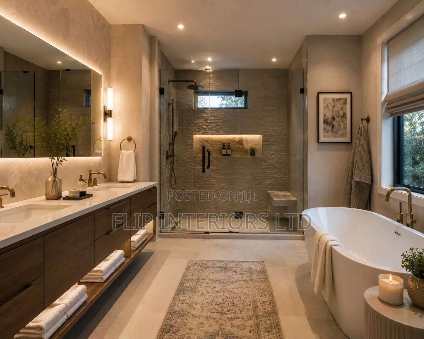 Luxury Spa Bathroom Interior Design