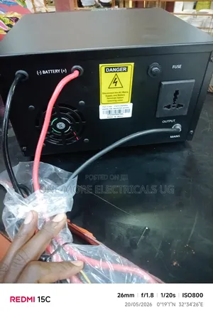 Backup Inverter Charger 900va/12volts