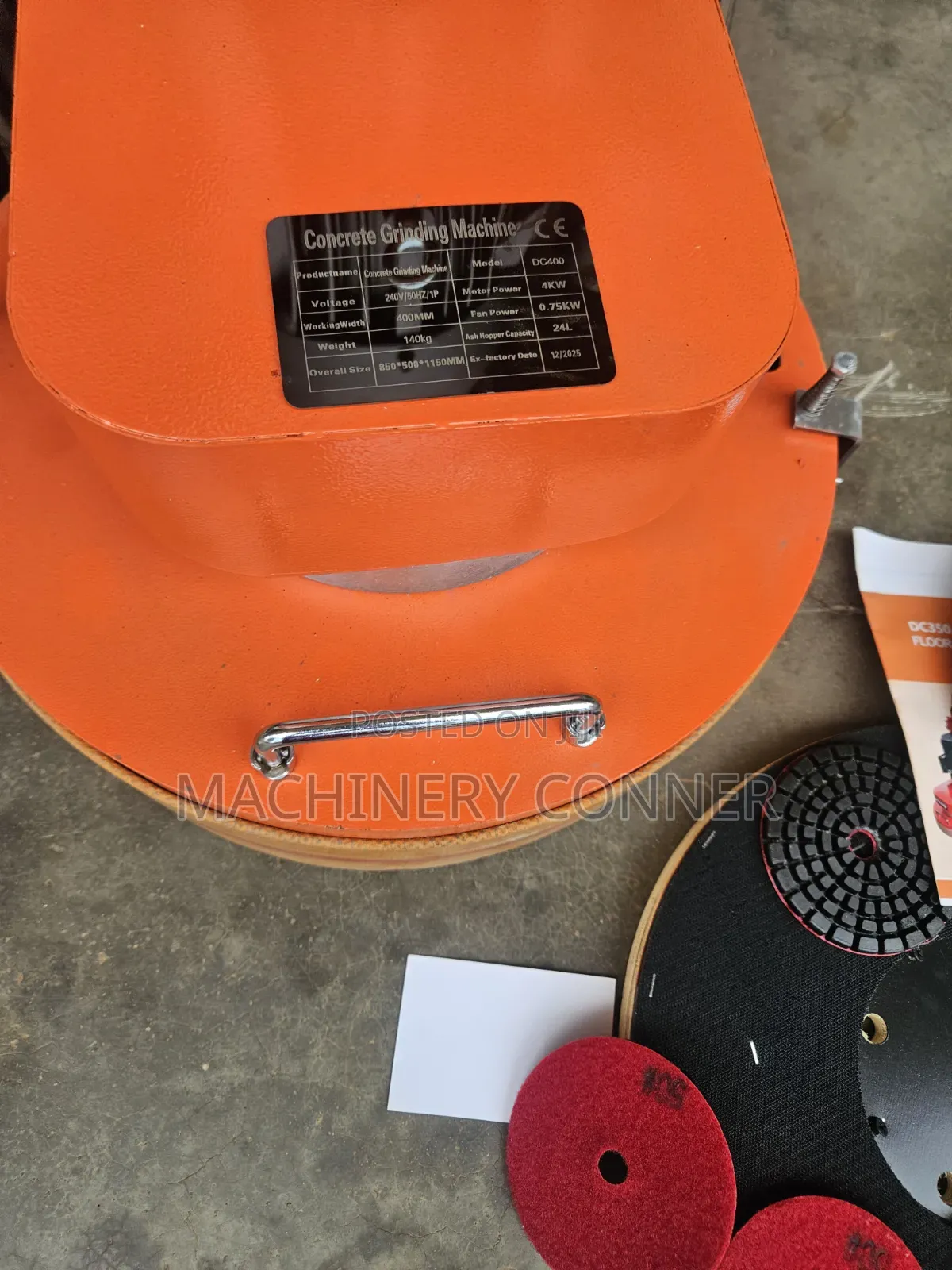 Concrete Grinding Machine