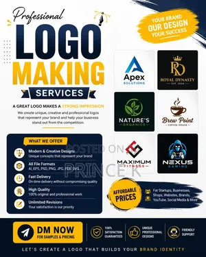 Professional Logo Making Services Available