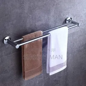 Stainless Steel Brushed Finish Double Towel