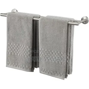 Stainless Steel Brushed Finish Double Towel