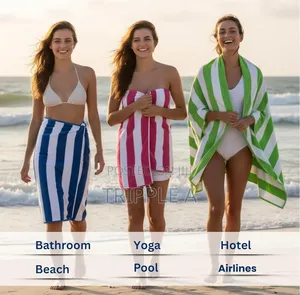 Cabana Stripe Beach Towel