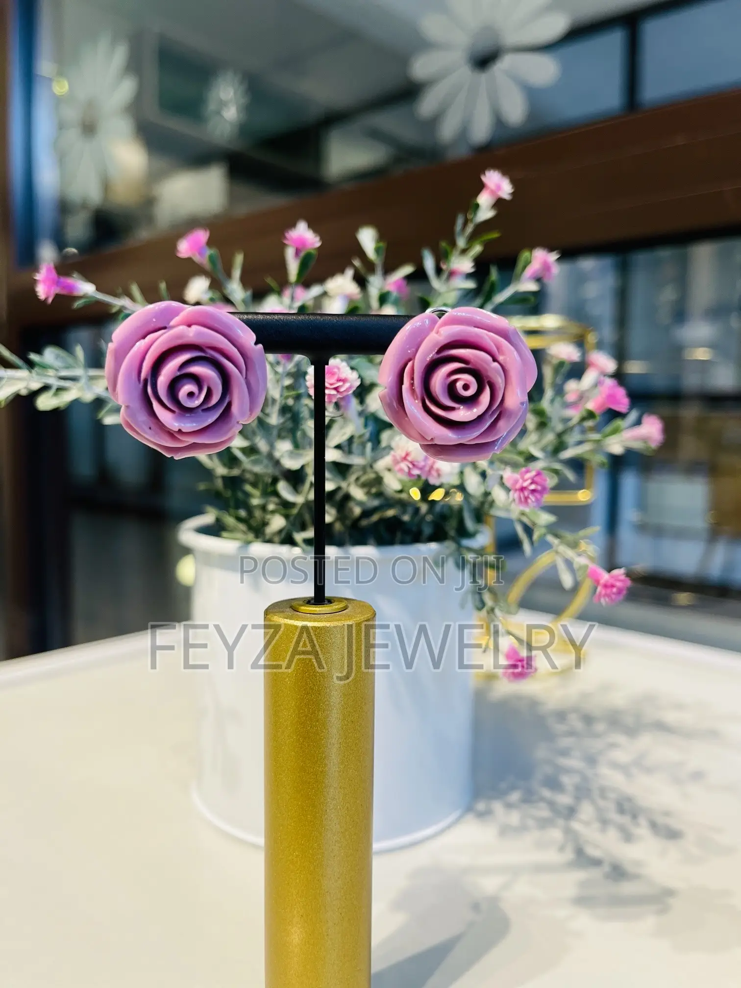 Rose Earrings