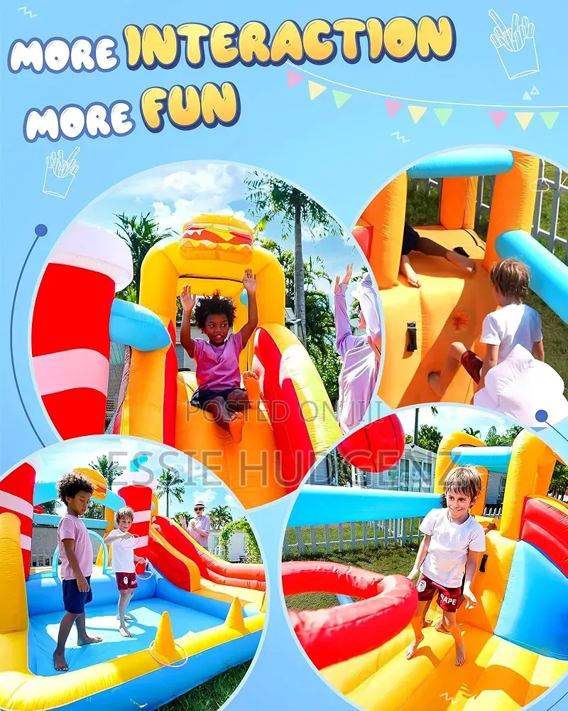 2in1 Bouncing Castle With Slide