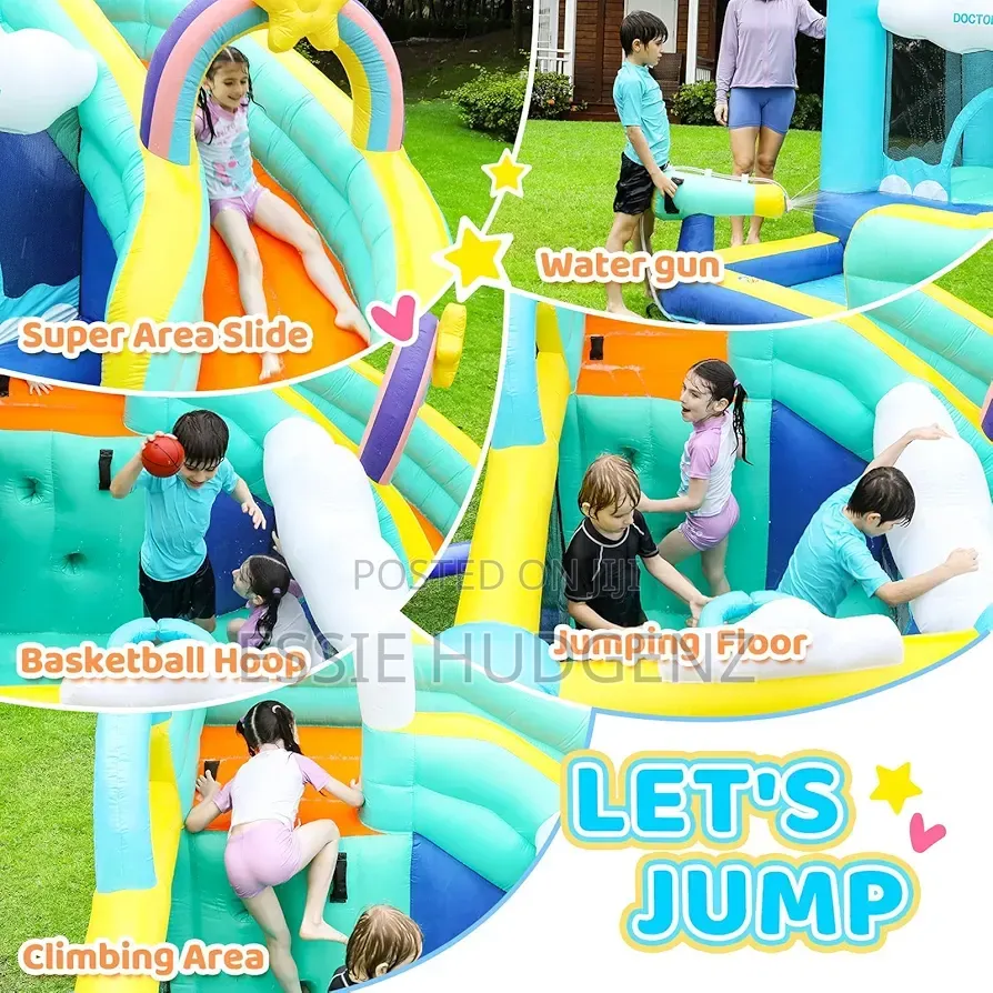 Kids Bouncing Castle House, Inflatable