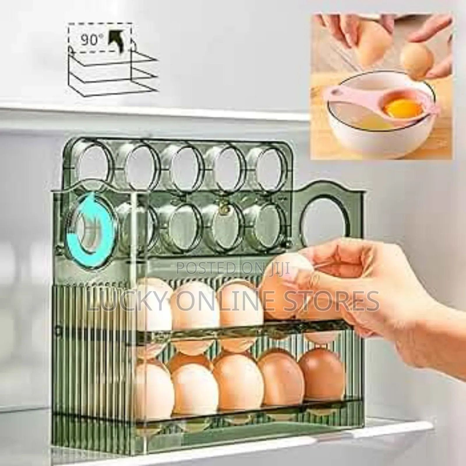 Large Capacity Egg Holder