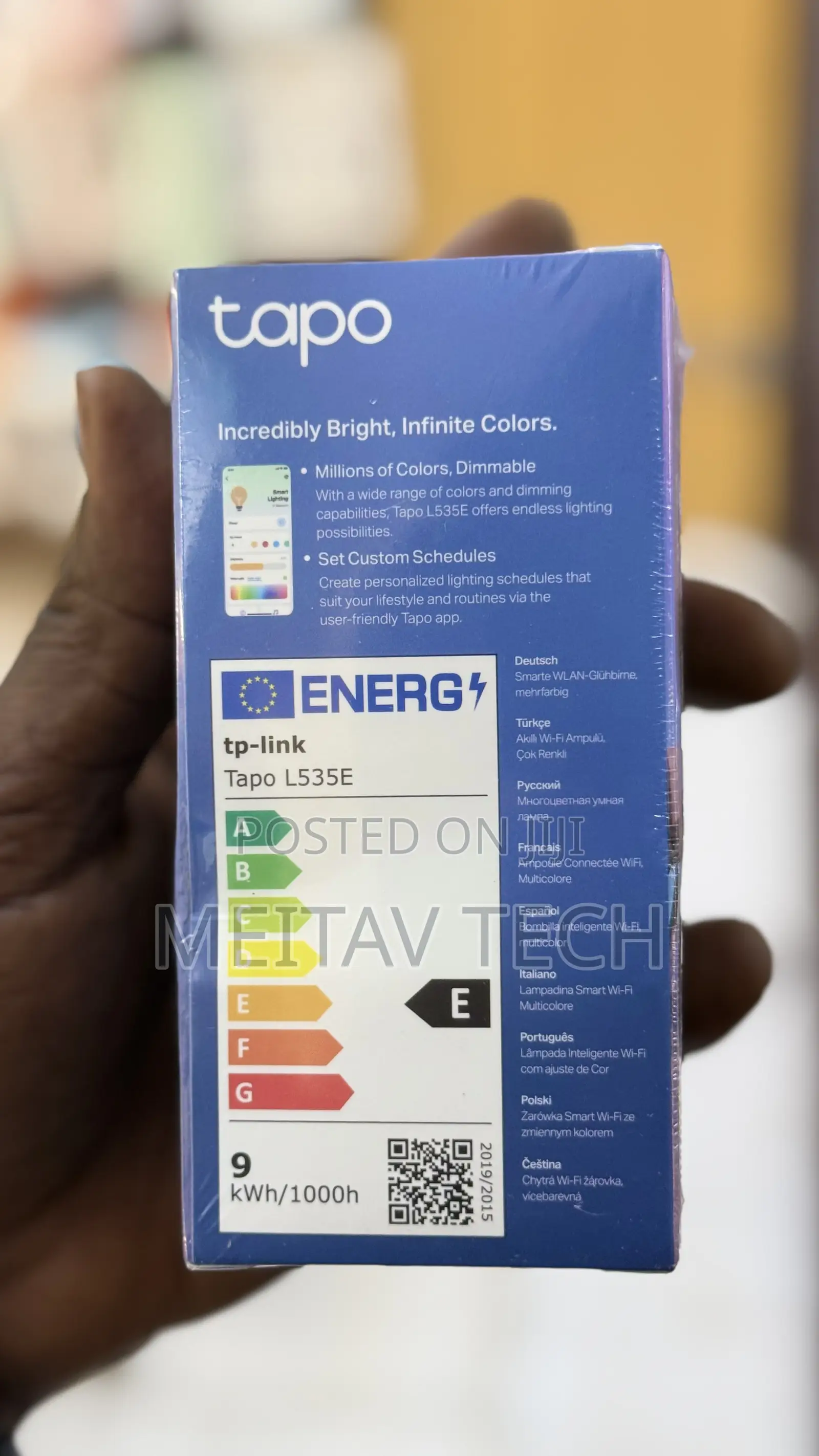 Tapo Smart Wifi Bulb Multi Color