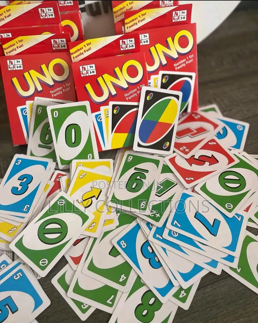 Uno Game Cards