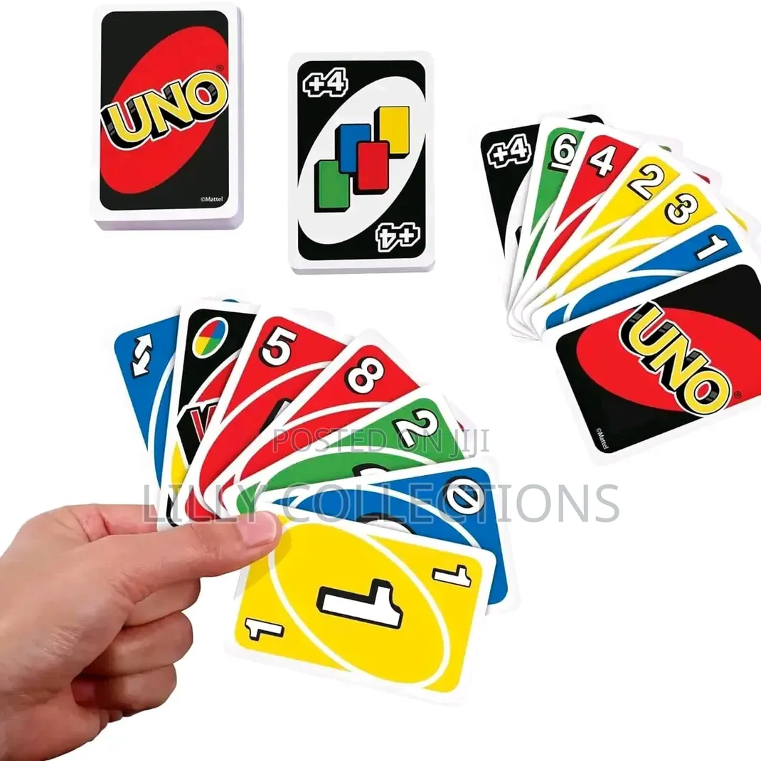 Uno Game Cards