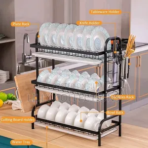 Three Layers Kitchen Rack