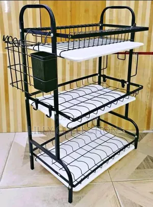 Three Layers Kitchen Rack