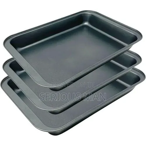 Non Stick Carbon Steel Baking Moulds Trays