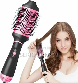 Hot Air Blower 3 in 1 Curler One Step Hair Straightener