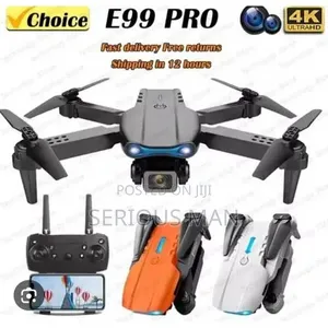 E99 Promax Foldable Drone Dual Hd Cameras.