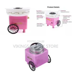 Mini Electric Floss Cotton Candy Maker Cart Sugar Yarn Machine