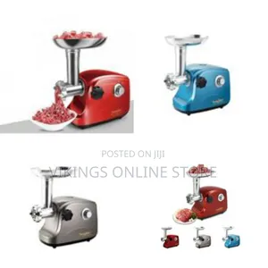 Sonifer Electric Meat Grinder Mincer - Red- Multicolor