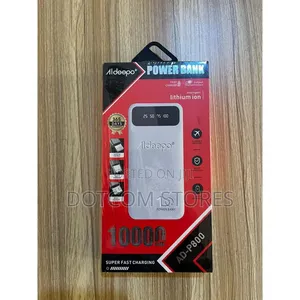 Aldeepo Ad-P800 10,000mah Super Fast Charging Power Bank