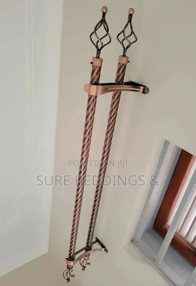 Twisted Curtain Rods