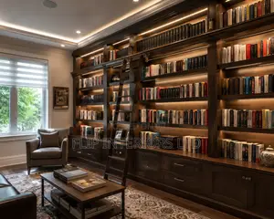 Luxury Home Library Interior Design