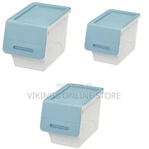 20kg, Flour, Cereal, Grain, Rice Bucket Storage Box Container Food Bin