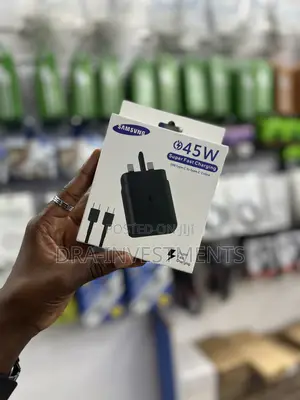 Original Samsung 45w Super Fast Charger | Genuine Samsung Charger