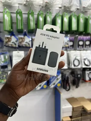 Original Samsung 45w Super Fast Charger | Type-C Pd Fast Charging