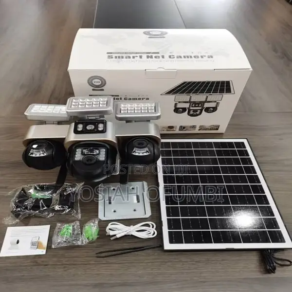 VTS 30 4g Triple Lens Solar Powered PTZ Camera
