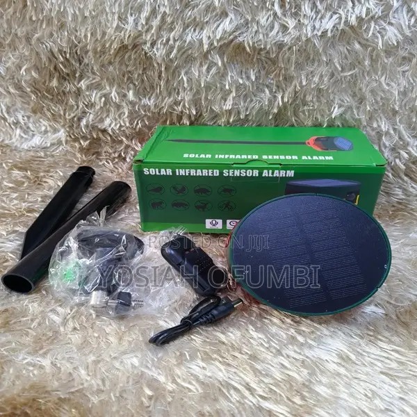 Solar Infrared Sensor Alarm