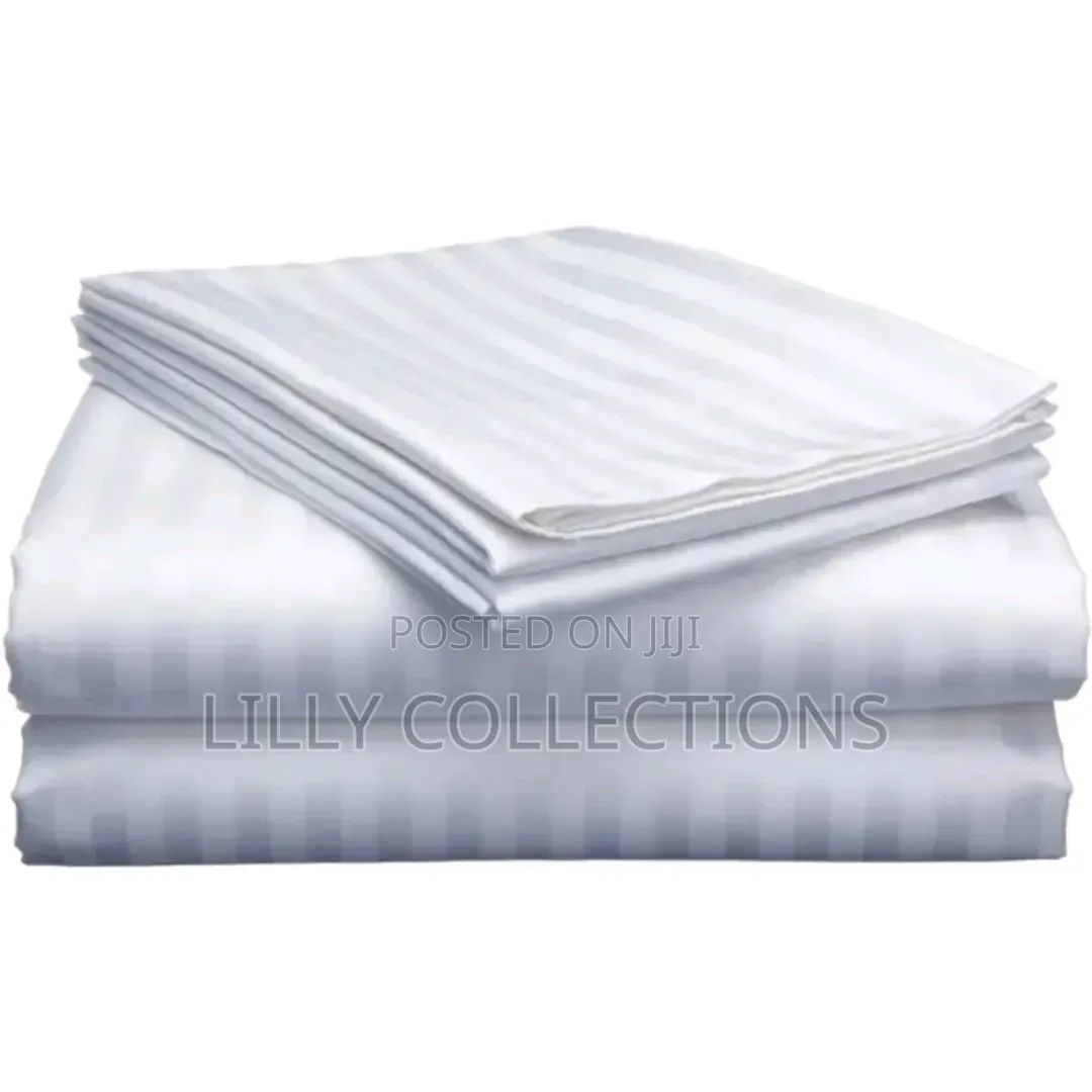 Striped Cotton Bedsheets