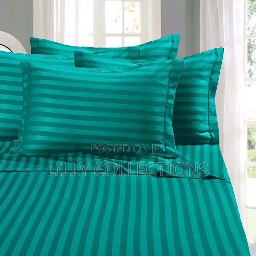 Striped Cotton Bedsheets