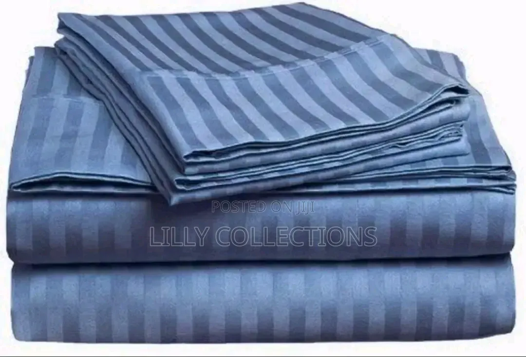 Striped Cotton Bedsheets
