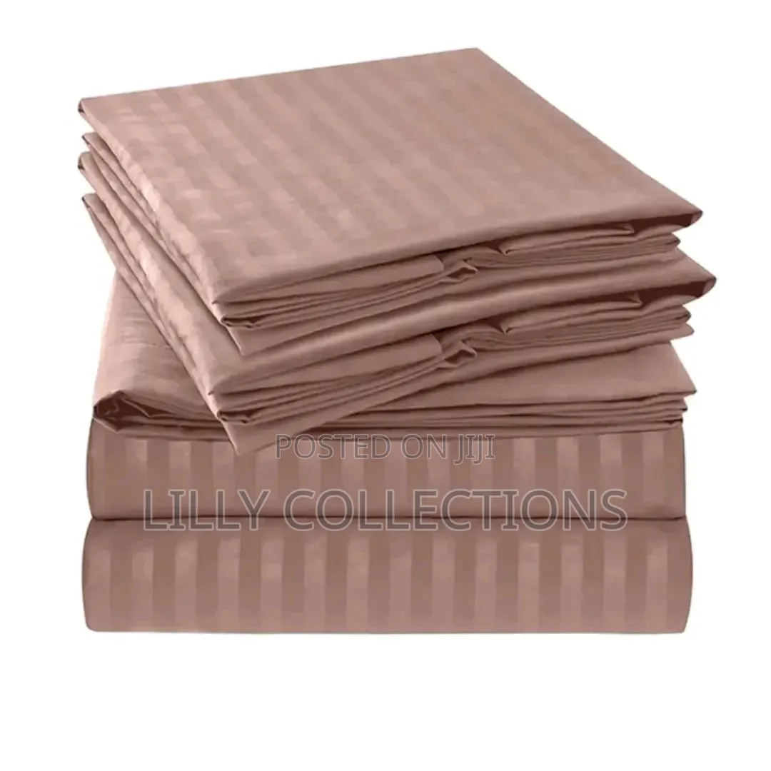 Striped Cotton Bedsheets