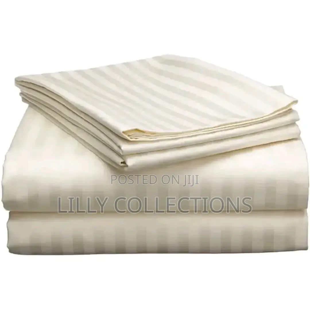 Striped Cotton Bedsheets