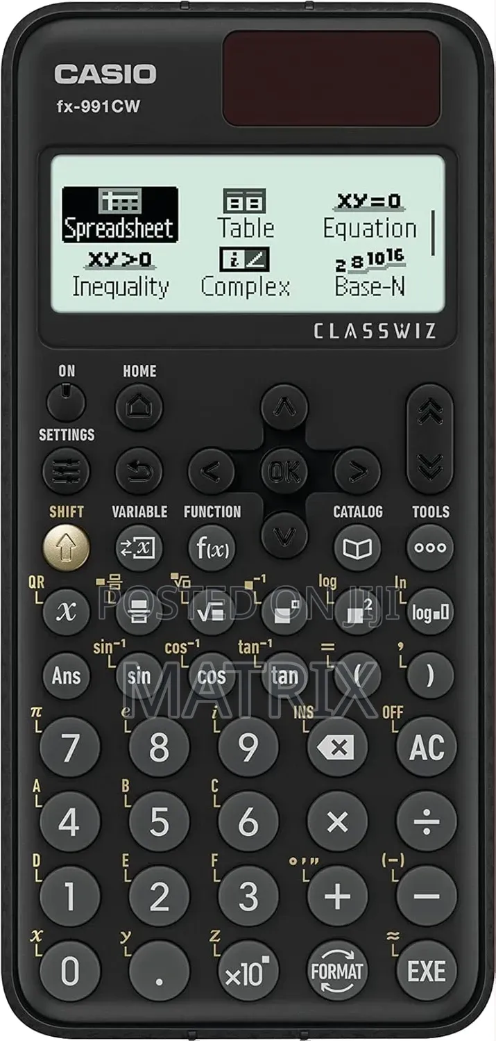 Casio Fx-991cw Advanced Scientific Calculator