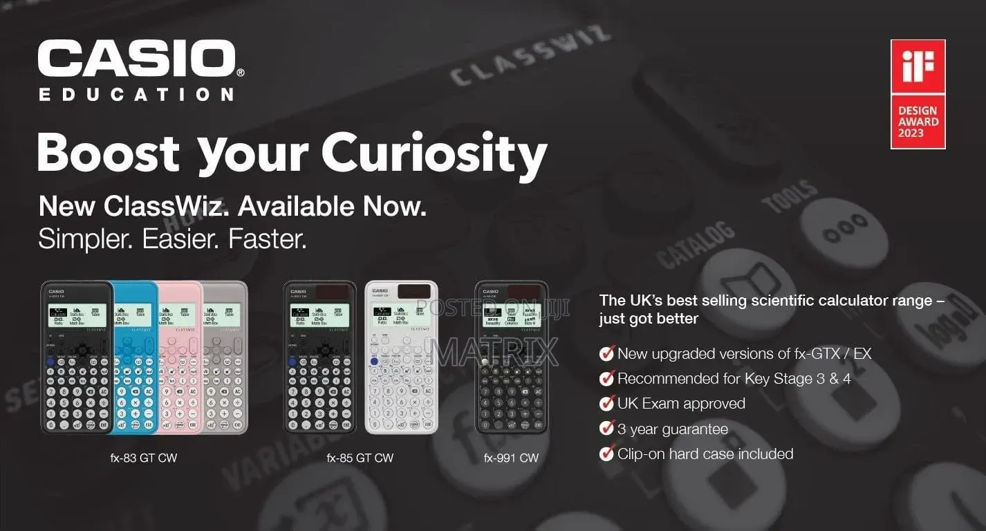 Casio Fx-991cw Advanced Scientific Calculator