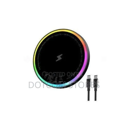 Oraimo Powerdock 15w Magnetic Wireless Charging Pad Black