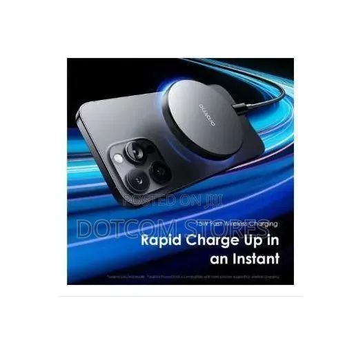 Oraimo Powerdock 15w Magnetic Wireless Charging Pad Black