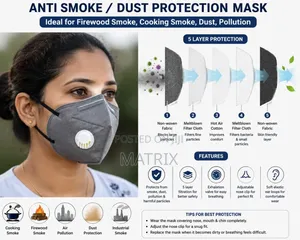 Kn95 Disposable Face Mask With A White Exhalation Valve