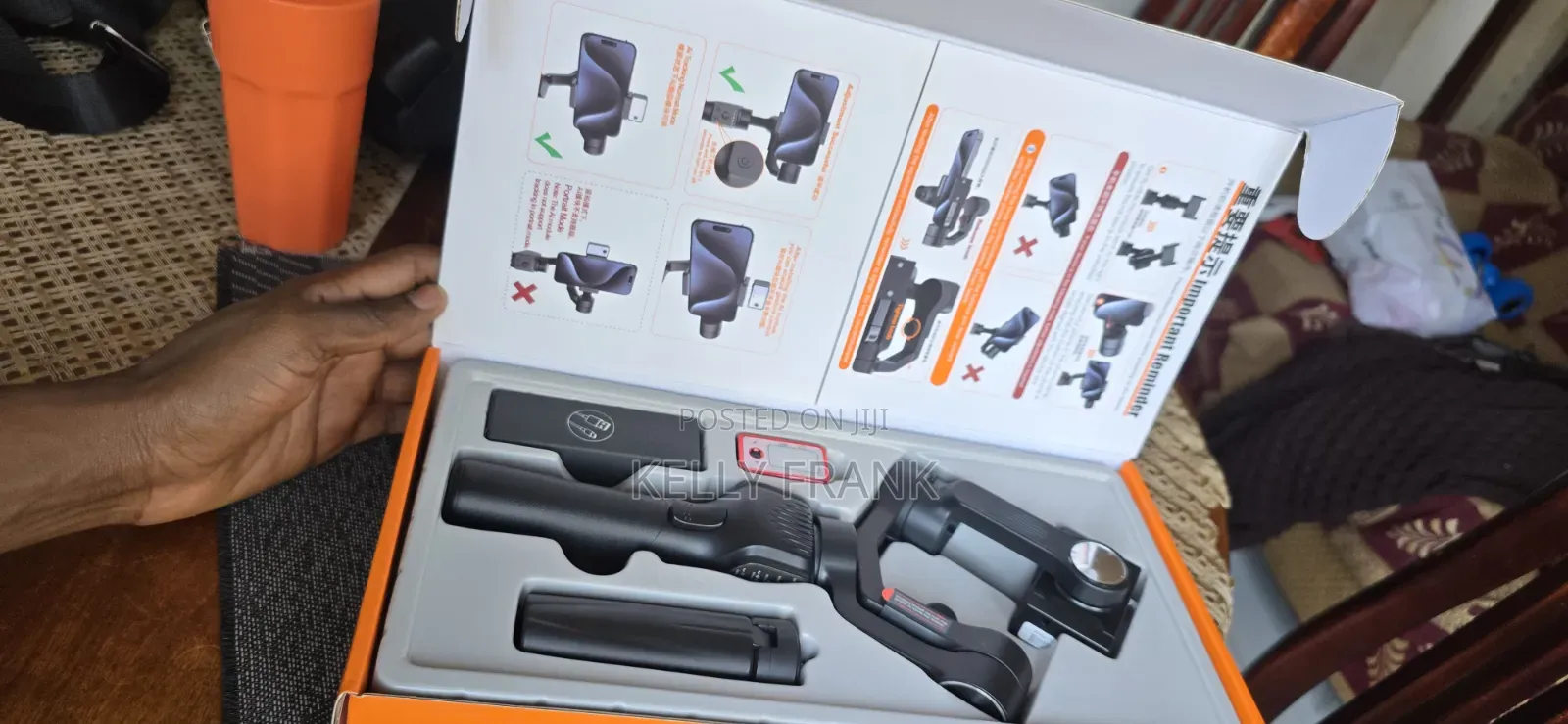 Video Lx_55 Max 3-Axis Smartphone Stabilizer