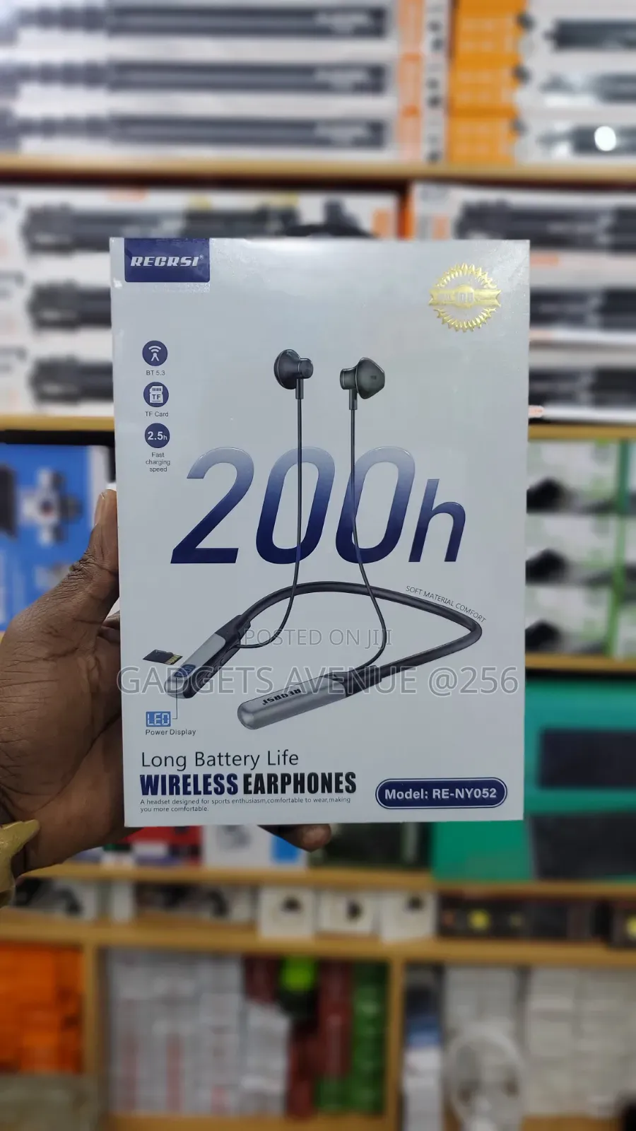 Regrsi Wireless Neckband Earphones