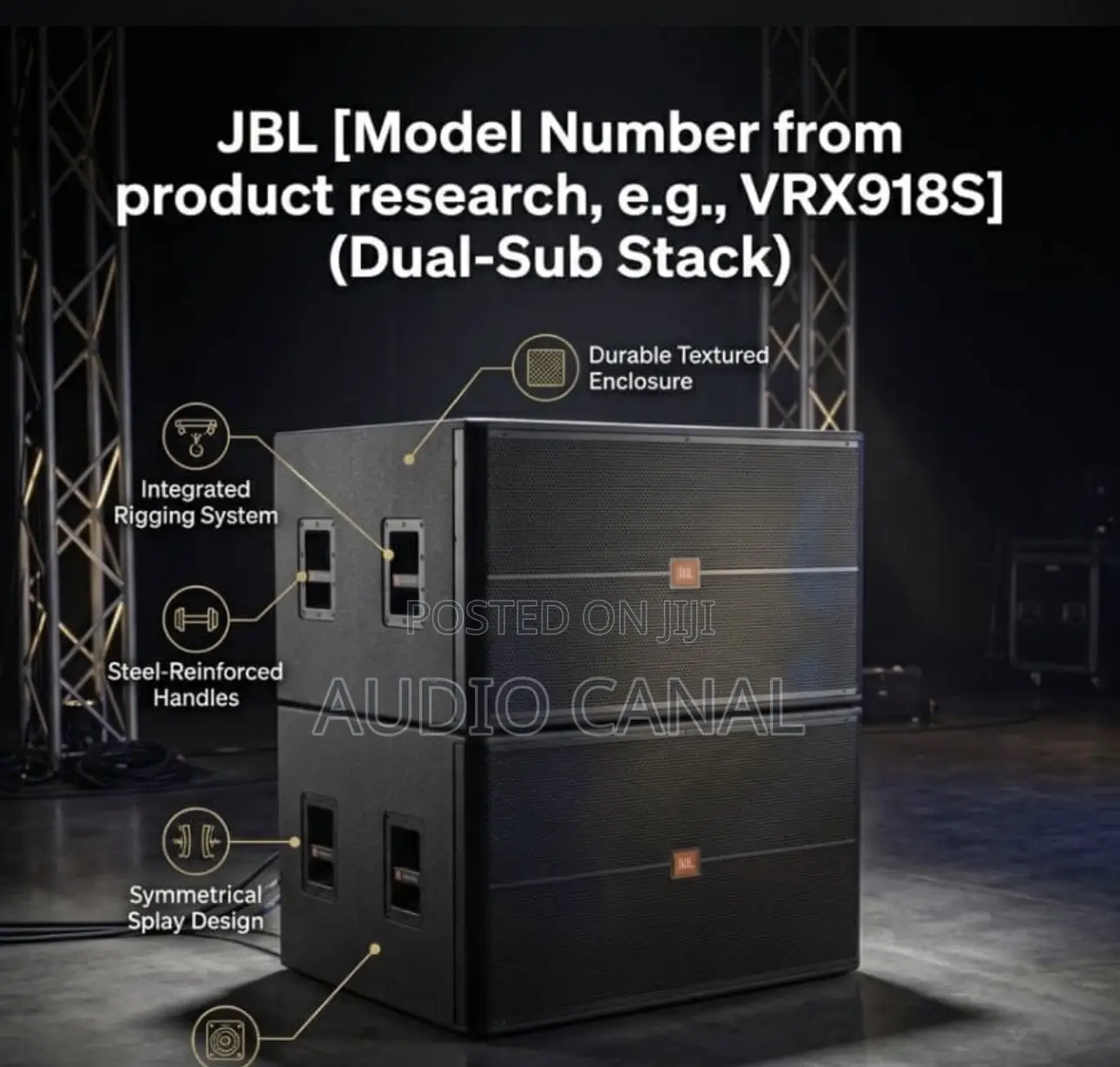 JBL Dual Earth Shaker Bass