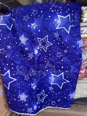 Blue-Flowered Blankets